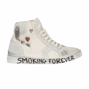Высокие кроссовки Saint Laurent Wmns Joe High, белый