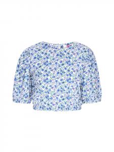 Блузка myMo, цвет blue multicolor