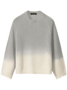 Fabiana Filippi свитер с эффектом градиента, серый