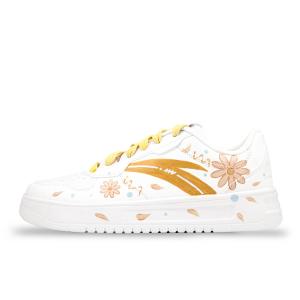 Расслабленные нескользящие и износостойкие увеличивающие высоту низкие кроссовки для скейтбординга unisex ANTA, Rich Autumn Feel