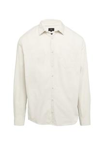 Официальная рубашка REGULAR FIT MIT AUFGESETZTER TASCHE QS, светло-серый