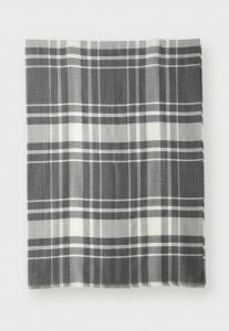 Шарф Johnstons of Elgin CHECK SCARF, Grey