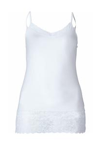 Топ-Спагетти с регулируемыми бретелями Sheego, белый