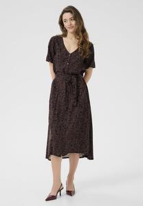 Платье Kaffe BEATHE , Fudge Black Flower Print/Brown