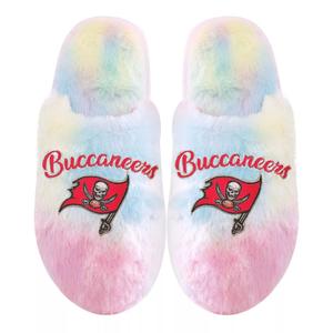 Молодежные тапочки FOCO Tampa Bay Buccaneers с радужной надписью Unbranded
