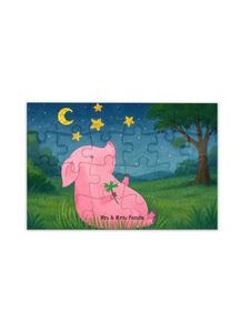 Mr. & Mrs. Panda Головоломка «Свинья-паук: Счастливый дизайн» без надписи белым цветом