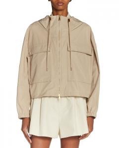 Саван Парка с капюшоном Moncler, коричневый/бежевый