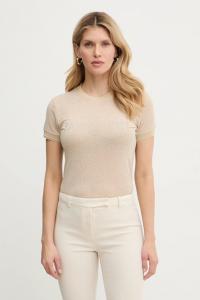 Футболка Patrizia Pepe, бежевый