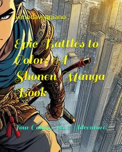Epic Battles to Color: A Shonen Manga Book: Your Colors, Your Adventure! (Independently published)