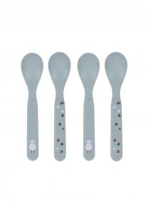 Ложки детские Lässig Tiny Farmer, 4 штуки, синий