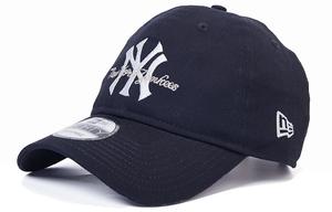 New Era Хлопковая бейсболка унисекс, Navy Blue