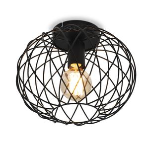 Потолочный светильник Nettlife, 30x30x23 см, черный