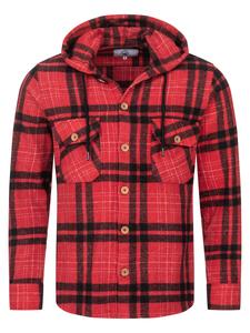 Рубашка на пуговицах классического кроя Rock Creek, кроваво-красный