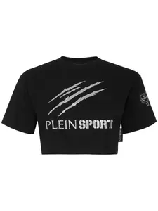 Футболка с логотипом Plein Sport, черный