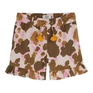 Льняные брюки Scotch & Soda 182047, коричневый