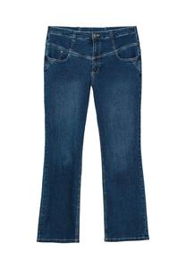 Джинсы bootcut с завышенной талией и пышным кроем ANNE Sheego, цвет Dark Blue Denim