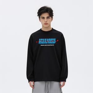 Футболка Unisex Crew Neck Moderate Heavyweight HUANQIU, оранжевый