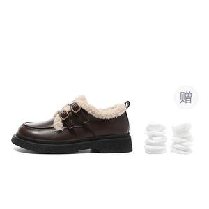 Мэри Джейн на платформе 3,5 см женские ZHR, коричневый