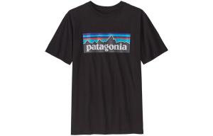 Органический сертифицированный футболка Kids' Patagonia, черный