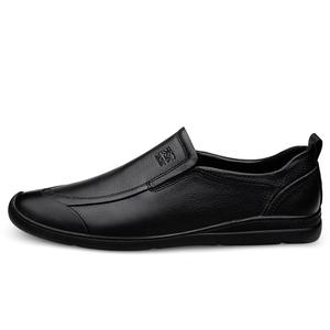 Повседневные мужские туфли Mulinsen черные на шнуровке