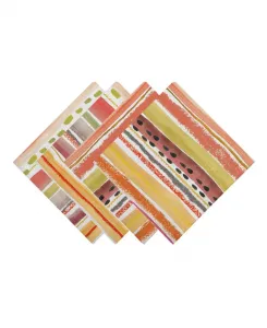 Набор из 4 салфеток Harvest Snippets, 51 x 51 см Laural Home, мультиколор