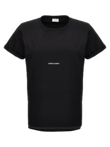 Футболка «Saint Laurent rive gauche» SAINT LAURENT, черный