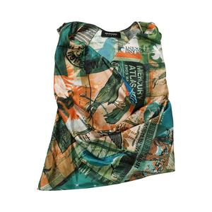 Блуза Kiko Kostadinov Markarian Sleeveless Blouse, Markarian Print