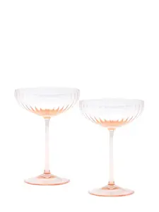 Бокалы для шампанского Bollicine (набор из двух бокалов) Venini, розовый