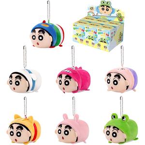 Загадочная коробка с куклой Crayon Shin chan Cute Transformation, одиночная загадочная коробка/полный набор 8 шт Crooked Melon Production