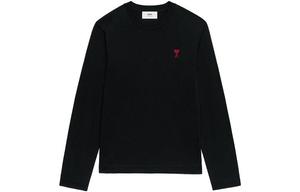 Футболка Ami Paris с длинным рукавом Ami De Coeur AMIPARIS, черный