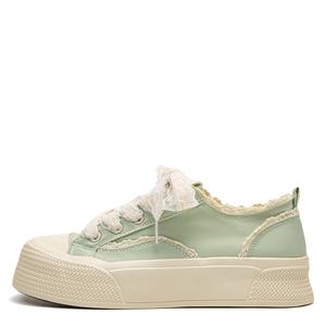Far waves Женские низкие скейтерские кроссовки с амортизацией и износостойкостью мятно-зеленые, цвет Mint Green