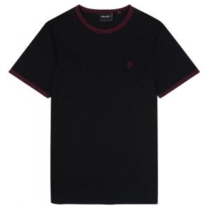 Футболка тонального звонка Lyle & Scott, черный
