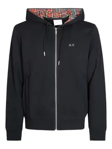 Худи на молнии Sun68, черный