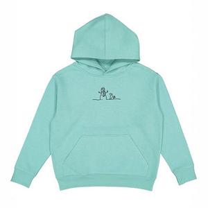 Графический худи с вышитым снеговиком The Juniper Shop, Seafoam