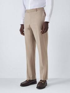 Брюки Slim Fit из шерстяной смеси John Lewis, Beige