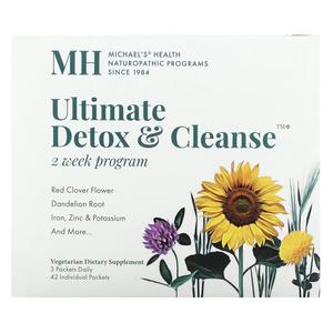 Добавка Michael's Naturopathic Ultimate Detox & Cleanse, 42 отдельных пакета
