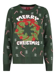 Свитер темно-зеленого цвета Sublevel