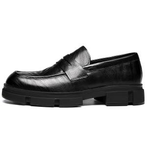 Туфли FAPAI Men's Casual Shoes Men Low-Top, черный