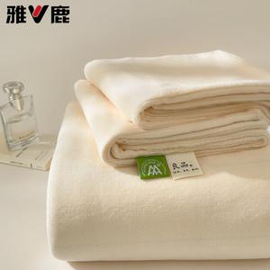 Yalu Простыня 240х250 см из зимнего велюра, флисовая утепленная, цвет Kekemimi