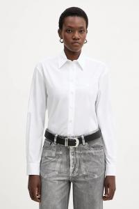 Хлопковая рубашка Pinko, белый