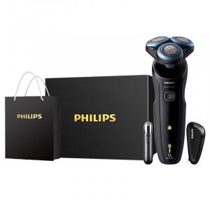 Электрическая бритва Rotary S5066/02 водонепроницаемая для влажного и сухого бритья с функцией умной регулировки мощности PHILIPS