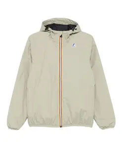 Le vrai 4.0 claude теплая куртка с капюшоном K-Way, бежевый