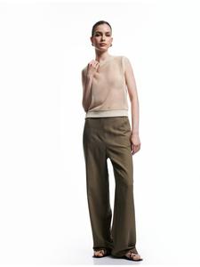 Брюки цвета хаки KOTON