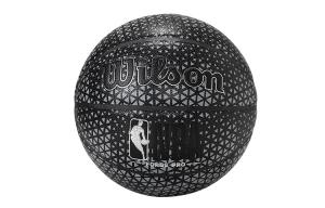 Wilson Баскетбольный мяч NBA PU черный размер 7 тренировочный унисекс