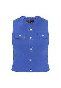 Вязаный топ faina Fashion Look, синий
