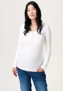 Топ с длинными рукавами stillnursing Noppies, Optical White