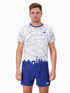 BODYCROSS Экологически ответственная мужская футболка Running CITY EDITION.