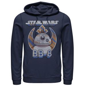 Мужская толстовка в полоску с логотипом Star Wars BB-8 Rebel
