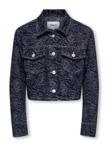 Куртка межсезонная ONLY GIRLS KOGGIANNA, темно-синий