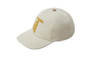 TOD'S Хлопковая бейсболка унисекс белая, White